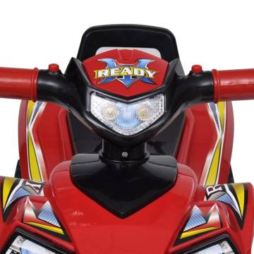 Red Children's Ride-on Quad - Fun & Safe Playtime