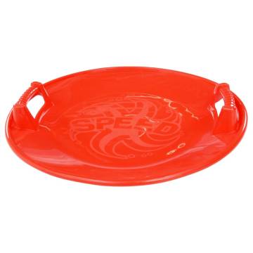 Round Sledge Red 66.5 cm - Winter Fun & Adventure