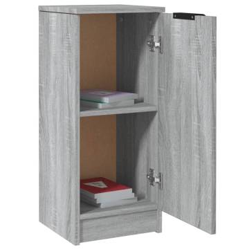 Stylish Sideboards 2 pcs Grey Sonoma - Quality Engineered Wood