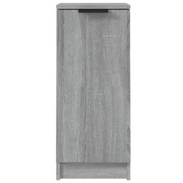 Stylish Sideboards 2 pcs Grey Sonoma - Quality Engineered Wood