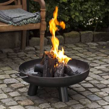 Esschert Design Fire Bowl 60 cm Steel - Quality Outdoor Heating