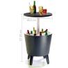 Keter Cool Bar Anthracite 192710 – Trendy Outdoor Cocktail Table