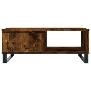 Coffee Table Smoked Oak - Stylish & Functional | HipoMarket