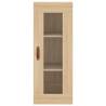 Stylish Highboard Sonoma Oak - 34.5x34x180 cm