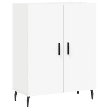 Stylish Highboard White - 69.5x34x180 cm Engineered Wood