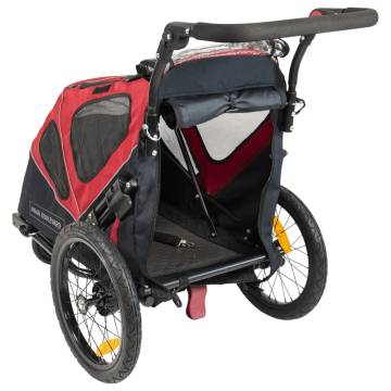 Animal Boulevard 2-in-1 Pet Bike Trailer M | Durable & Safe