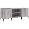 Record Cabinet Grey Sonoma 121x38x48 cm - Hipomarket