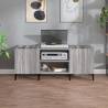 Record Cabinet Grey Sonoma 121x38x48 cm - Hipomarket