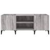 Record Cabinet Grey Sonoma 121x38x48 cm - Hipomarket