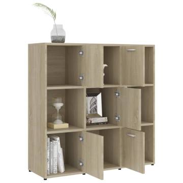 Book Cabinet Sonoma Oak - Stylish Storage Solution | Hipo Market