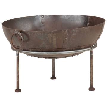 Rustic Fire Pit Ø 60 cm Iron – Perfect for Your Garden