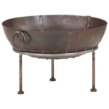 Rustic Fire Pit Ø 60 cm Iron – Perfect for Your Garden