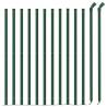 Wire Mesh Fence with Flange Green 0.8x25 m - Durable & Versatile