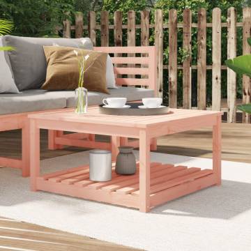 Garden Table 82.5cm - Solid Wood Douglas | Elegant Outdoor Furniture