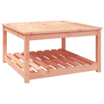 Garden Table 82.5cm - Solid Wood Douglas | Elegant Outdoor Furniture