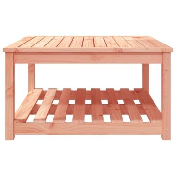 Garden Table 82.5cm - Solid Wood Douglas | Elegant Outdoor Furniture