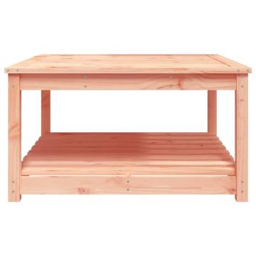 Garden Table 82.5cm - Solid Wood Douglas | Elegant Outdoor Furniture