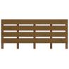 Honey Brown King Size Bed Frame - Solid Pine Wood 150x200 cm