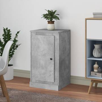 Concrete Grey Sideboard - Stylish Storage Solution | HipoMarket