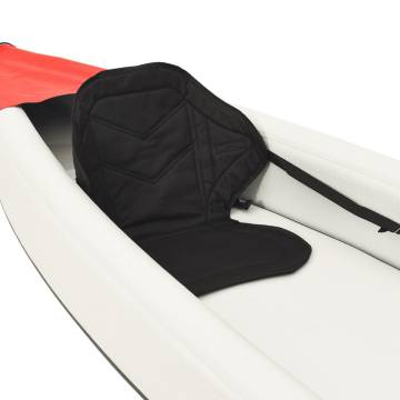 Inflatable Kayak Red - 424x81x31 cm Durable Polyester