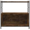 Bookshelf Smoked Oak 80x30x78.5 cm | Durable Storage Solution