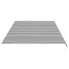 Replacement Awning Fabric Anthracite & White 6x3.5m - HipoMarket