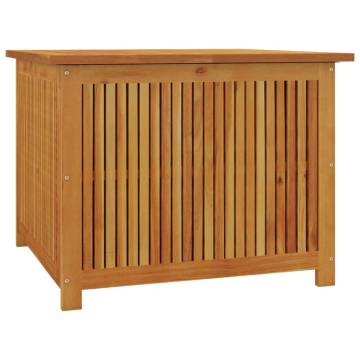 Garden Storage Box 75x75x58 cm Solid Wood Acacia - Hipomarket