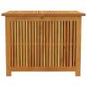 Garden Storage Box 75x75x58 cm Solid Wood Acacia - Hipomarket