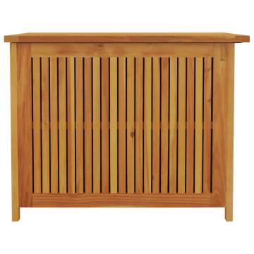 Garden Storage Box 75x75x58 cm Solid Wood Acacia - Hipomarket