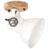 Industrial Wall/Ceiling Lamps - 2 pcs White E27 | Hipo Market