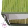 Bamboo Laundry Basket Green - Stylish & Functional Storage