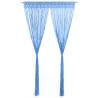 Macrame Curtain Blue 140x240 cm Cotton Colour blue Quantity in Package 1 