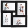 Collage Photo Frame for 4x(13x18 cm) Picture Black MDF Colour black Size 4 x (13 x 18 cm) Quantity in Package 1 