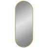 Gold Oval Wall Mirror 60x25 cm - Stylish Home Decor