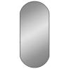 Wall Mirror Black 90x40 cm Oval - Minimalistic Home Decor