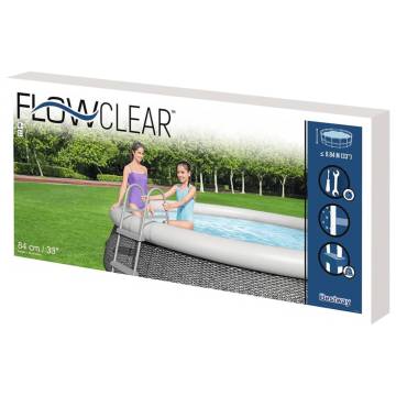 Bestway 2-Step Pool Ladder Flowclear 84 cm - Safe & Sturdy