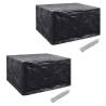 Garden Furniture Covers 2pcs 6 Person Poly Rattan 172x113cm Size 172 x 113 x 73 cm Quantity in Package 2 