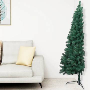 Artificial Half Pre-lit Christmas Tree with Ball Set - 120 cm