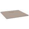 Shower Base Tray SMC Brown 90x90 cm - Durable & Stylish