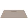 Shower Base Tray SMC Brown 90x90 cm - Durable & Stylish