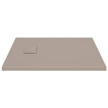 Shower Base Tray SMC Brown 90x90 cm - Durable & Stylish