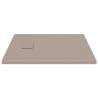 Shower Base Tray SMC Brown 90x90 cm - Durable & Stylish