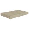 Floating Wall Shelf Oak - Stylish Display 40x23 cm