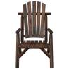 Garden Chair - Solid Spruce Wood | Cozy Outdoor Seating