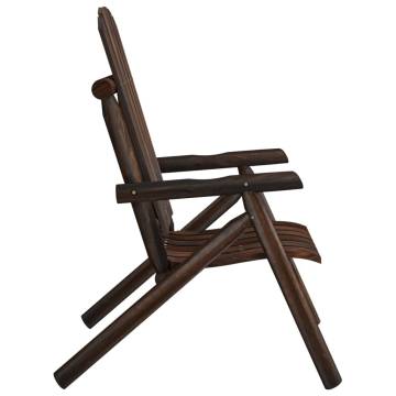 Garden Chair - Solid Spruce Wood | Cozy Outdoor Seating