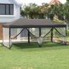 Folding Party Tent with Sidewalls Anthracite 3x6 m Colour anthracite Size 3 x 6 m Quantity in Package 1 