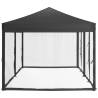 Folding Party Tent with Sidewalls - Anthracite 3x6 m