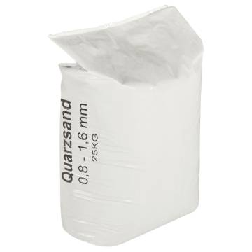 Filter Sand 25 kg (0.8-1.6 mm) for Pool Filtration