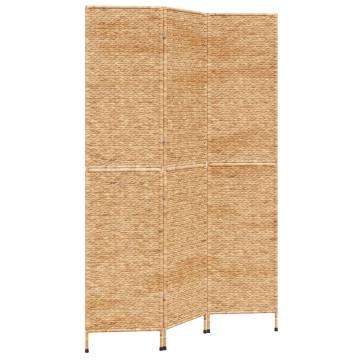 Room Divider 3-Panel - Water Hyacinth Privacy Screen