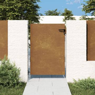 Garden Gate 85x150 cm Corten Steel - Stylish & Durable